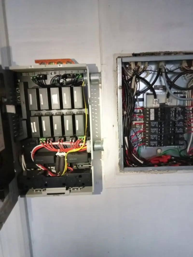 Electrical panel upgrade completed for Commercial Electrician Services in Rainsville